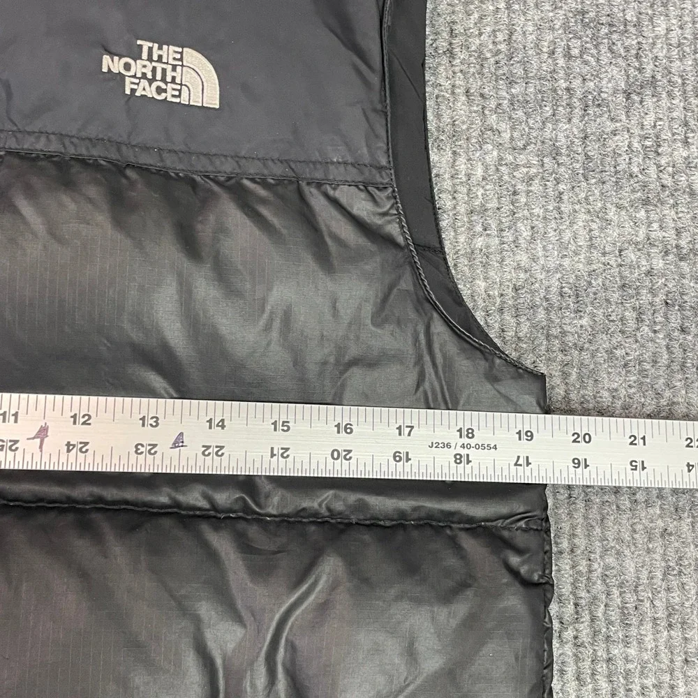 The North Face‎ Puffer Vest Kids M Black 600 Down Insulated Quilted Outerwear